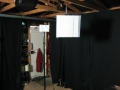 Ceiling mounted Alzo key lights